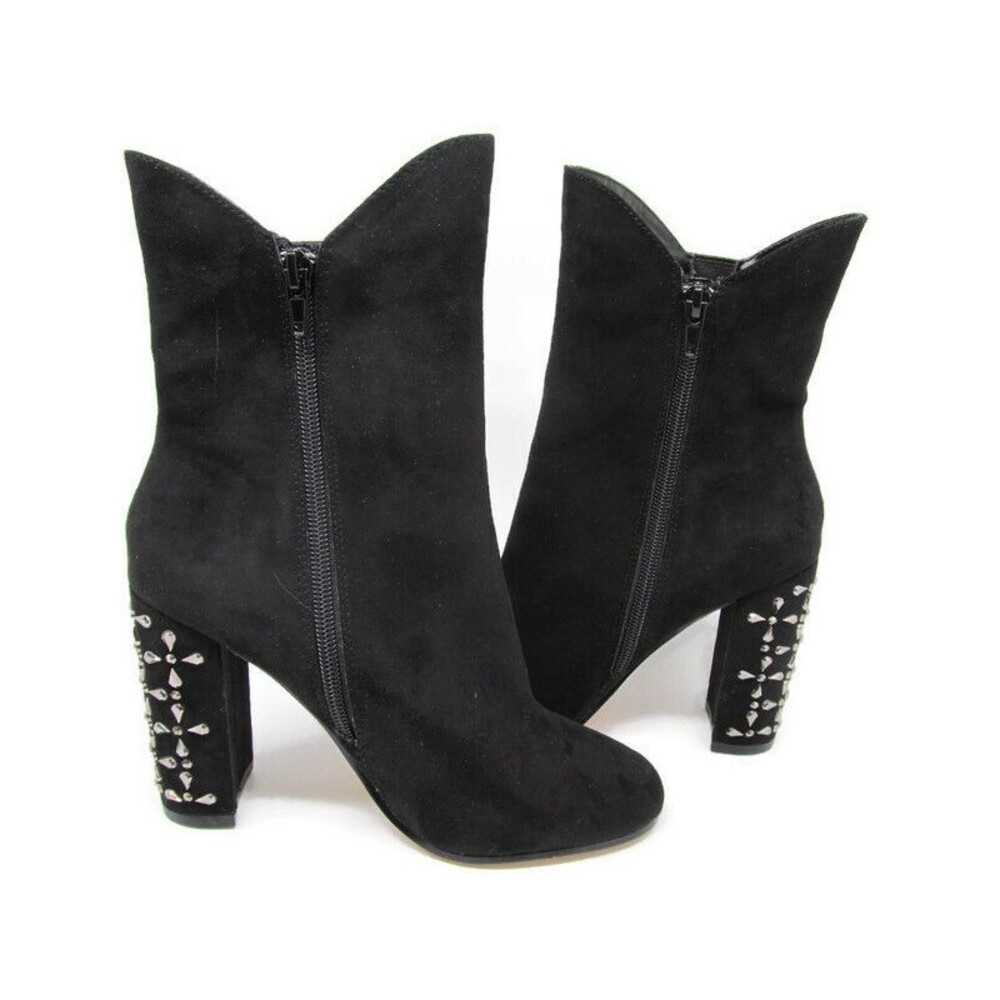 American Glamour Badgley Mischka  Mid Calf High Heeled Womens  Boots Size US 6 B